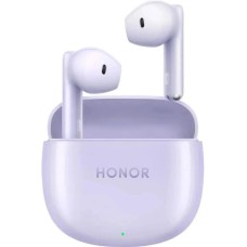 HONOR Наушники Earbuds X6, Bluetooth, вкладыши, фиолетовый [5503abkc]