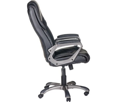 Кресло компьютерное OLSS кресло ОДИСЕЙ Экокожа черный