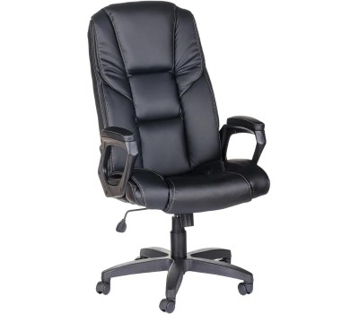 Кресло компьютерное OLSS кресло ОДИСЕЙ Экокожа черный