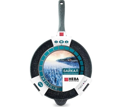 Сковорода НЕВА МЕТАЛЛ ПОСУДА 2528 Байкал д.28