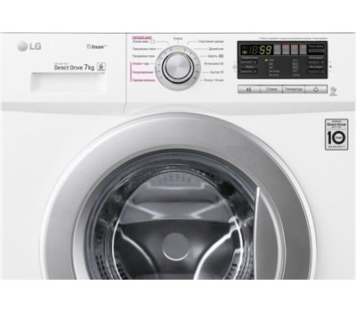 Cтиральная машина LG F1296HDS1 белый