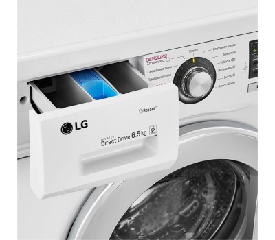 Cтиральная машина LG F1296HDS1 белый
