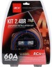 Комплект проводов ACV KIT 2.4BR (Bronze=Light)2-кан усил-ля 4AWG)