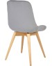 Стул обеденный POLINI Home Verona SD, светло-серый - натуральный (2 кор.)