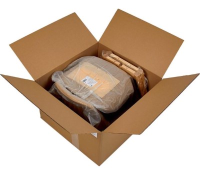 Стул обеденный POLINI Home Verona SD, светло-серый - натуральный (2 кор.)