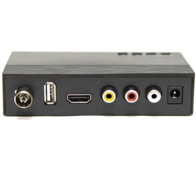Ресивер эфирный цифровой DVB-T2/C HD HD-250 пластик, дисплей, DOLBY DIGITAL,WIFI-антенна, Сигнал