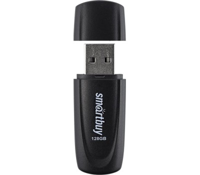 Флэш-напокитель SMARTBUY (SB128GB2SCK) UFD 2.0 128GB Scout Black
