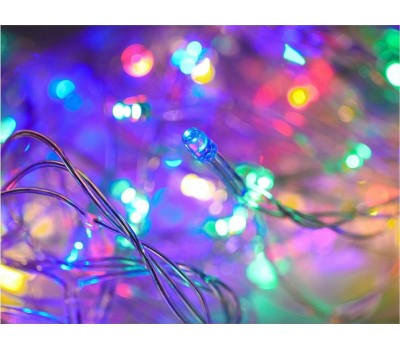 Светодиодная гирлянда ECOLA N4RM05ELC 220V IP44 Бахрома 5x0.5м 135Led RGBW разноцветный
