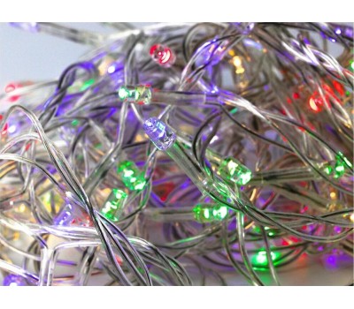Светодиодная гирлянда ECOLA N4RM05ELC 220V IP44 Бахрома 5x0.5м 135Led RGBW разноцветный