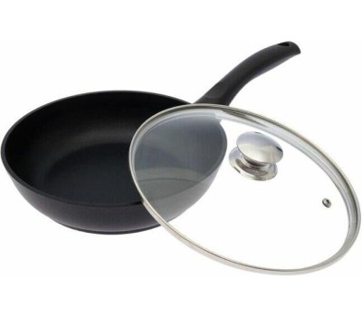 Сковорода KUKMARA с223а а/пр литая 22см стекл/кр