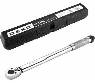 Ключ динамометрический DEKO DKTW02 3/8, 19-110 Нм 065-0342