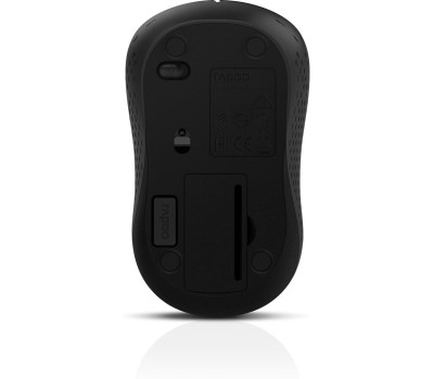 Мышь беспроводная RAPOO M20 Silent Black