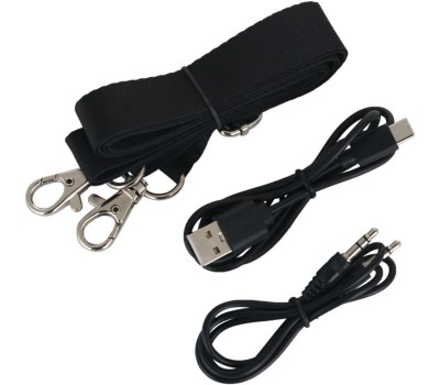 Колонка портативная MONSTER MFS 1 (MS22139) чёрная/оранжевая