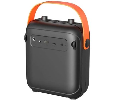 Колонка портативная MONSTER MFS 1 (MS22139) чёрная/оранжевая