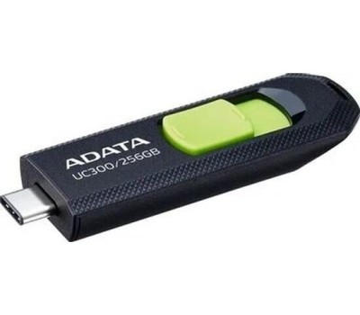 ADATA Флеш диск 32Gb USB Type-C, plastic case, black (ACHO-UC300-32G-RBK/GN)