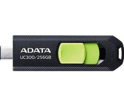 ADATA Флеш диск 32Gb USB Type-C, plastic case, black (ACHO-UC300-32G-RBK/GN)