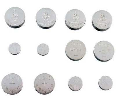 GP ACM01-CR12 12/1440 (Набор дисковых батареек, 12 шт. в уп-ке) {Количество в упаковке — 12 (2 x LR41 (192), 2 x LR43 (186), 4 x LR44 (A76), 2 x LR54 (189), 2 x LR60 (164))}