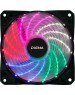 DIGMA Вентилятор DFAN-FRGB2 120мм, 3-pin, от БП:4-pin (Molex), 1200об/мин, 23 дБ, RGB, черный, Ret