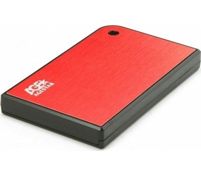 AGESTAR Внешний корпус для HDD/SSD 3UB2A14, красный
