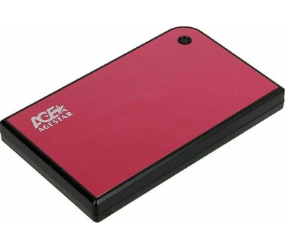 AGESTAR Внешний корпус для HDD/SSD 3UB2A14, красный