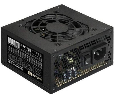 Блок питания Exegate EX292236RUS Блок питания 500W ExeGate M500 (SFX, APFC, КПД 87% (80 PLUS Silver), 8cm fan, 24pin, 4+4pin, 3xSATA, 2xIDE, FDD, black)