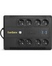 Exegate EX293855RUS ИБП ExeGate NEO NNB-1000.LED.AVR.8SH.CH <1000VA/650W, LED, AVR, 8*Schuko, 4*USB-порта для зарядки, Black>