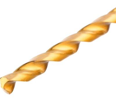 Сверло MATRIX Сверло спиральное по металлу 8 x 300 мм, HSS, нитридтитановое покрытие 714308