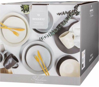 Набор столовый BRONCO НАБОР ПОСУДЫ ОБЕДЕННЫЙ 
