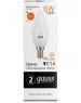 GAUSS Упаковка ламп LED E14, свеча, 6Вт, 10 шт. [33116]