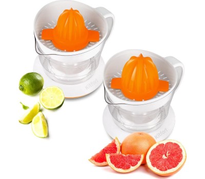 KITFORT Соковыжималка КТ-1148-2, цитрусовая, белый и оранжевый