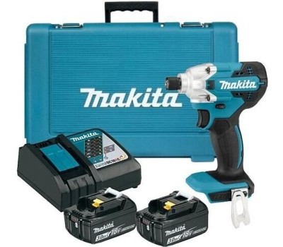 MAKITA Ударный шуруповерт DTD156RFE, 3Ач, с двумя аккумуляторами