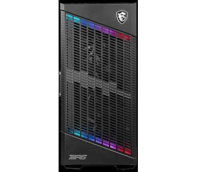 Корпус для ПК MSI Корпус MPG VELOX 100P AIRFLOW 2xUSB 3.0, 1xType C, 1x120mm ARGB Fan, 3x120mm Black Fan, ARGB Control Board, Tempered Glass Window, Plastic Mesh, Brown box (829292)