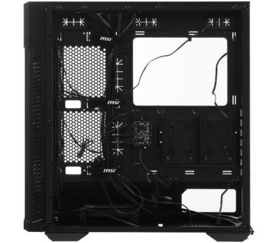 Корпус для ПК MSI Корпус MPG VELOX 100P AIRFLOW 2xUSB 3.0, 1xType C, 1x120mm ARGB Fan, 3x120mm Black Fan, ARGB Control Board, Tempered Glass Window, Plastic Mesh, Brown box (829292)