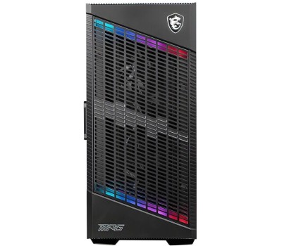 Корпус для ПК MSI Корпус MPG VELOX 100P AIRFLOW 2xUSB 3.0, 1xType C, 1x120mm ARGB Fan, 3x120mm Black Fan, ARGB Control Board, Tempered Glass Window, Plastic Mesh, Brown box (829292)