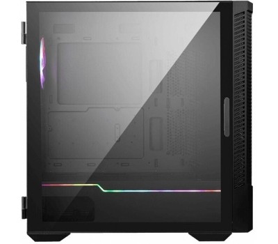 Корпус для ПК MSI Корпус MPG VELOX 100P AIRFLOW 2xUSB 3.0, 1xType C, 1x120mm ARGB Fan, 3x120mm Black Fan, ARGB Control Board, Tempered Glass Window, Plastic Mesh, Brown box (829292)