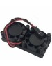 ACD Кулер RA535 Два вентилятора с радиатором Double Fans (25*25*7mm) + Radiator (50*25*5mm) for Raspberry Pi 3B+/4B (RASP3409)