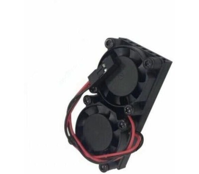 ACD Кулер RA535 Два вентилятора с радиатором Double Fans (25*25*7mm) + Radiator (50*25*5mm) for Raspberry Pi 3B+/4B (RASP3409)