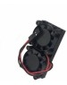 ACD Кулер RA535 Два вентилятора с радиатором Double Fans (25*25*7mm) + Radiator (50*25*5mm) for Raspberry Pi 3B+/4B (RASP3409)