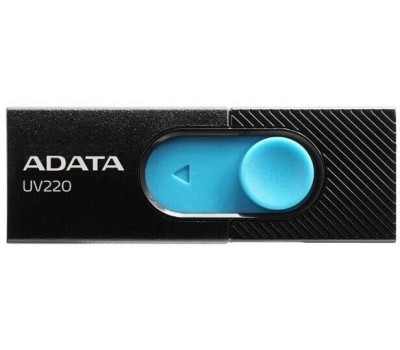USB накопитель ADATA USB накопитель 64GB USB2.0 AUV220-64G-RBKBL Black/blue