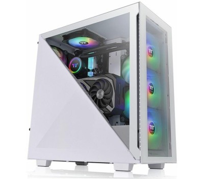 THERMALTAKE Корпус ATX Divider 300 TG ARGB, Midi-Tower, без БП, белый [ca-1s2-00m6wn-02]