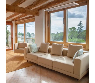 Инфракрасный обогреватель BALLU Инфракрасный обогреватель GTW BIH-GTW-1.0, 1000Вт, 12м2, инфракрасный, белый