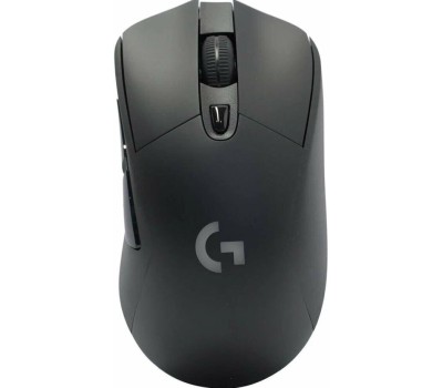 LOGITECH Мышь беспроводная G703 LightSpeed (Скорость света) черный (USB, 25600dpi, 6but) (910-005644)