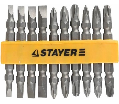 Набор бит STAYER MASTER 2605-H10_z01 набор бит в держателе (уп.10шт)