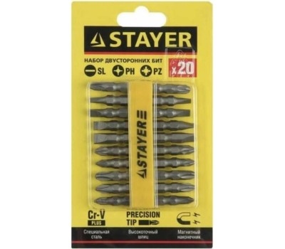 Набор бит STAYER MASTER 2605-H10_z01 набор бит в держателе (уп.10шт)