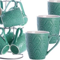 Набор кружек LORAINE 30909 зеленый