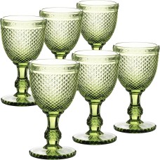Набор бокалов LORAINE 60429 Набор бокалов 340 мл 6 шт зеленый LR (х4)