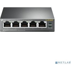 TP-LINK SMB TP-Link TL-SF1005P Настольный коммутатор с 5 портами 10/100 Мбит/с (4 порта PoE+)