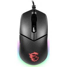 MSI Мышь Clutch GM11 черный оптическая 5000dpi USB 5but (S12-0402030-CLA)