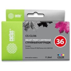 Картридж CACTUS Картридж CS-CLI36, CLI-36, многоцветный / CS-CLI36