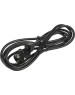 NINGBO Кабель питания IEC C5 (3-pin) - Евровилка, 1.8м, черный [ncable]